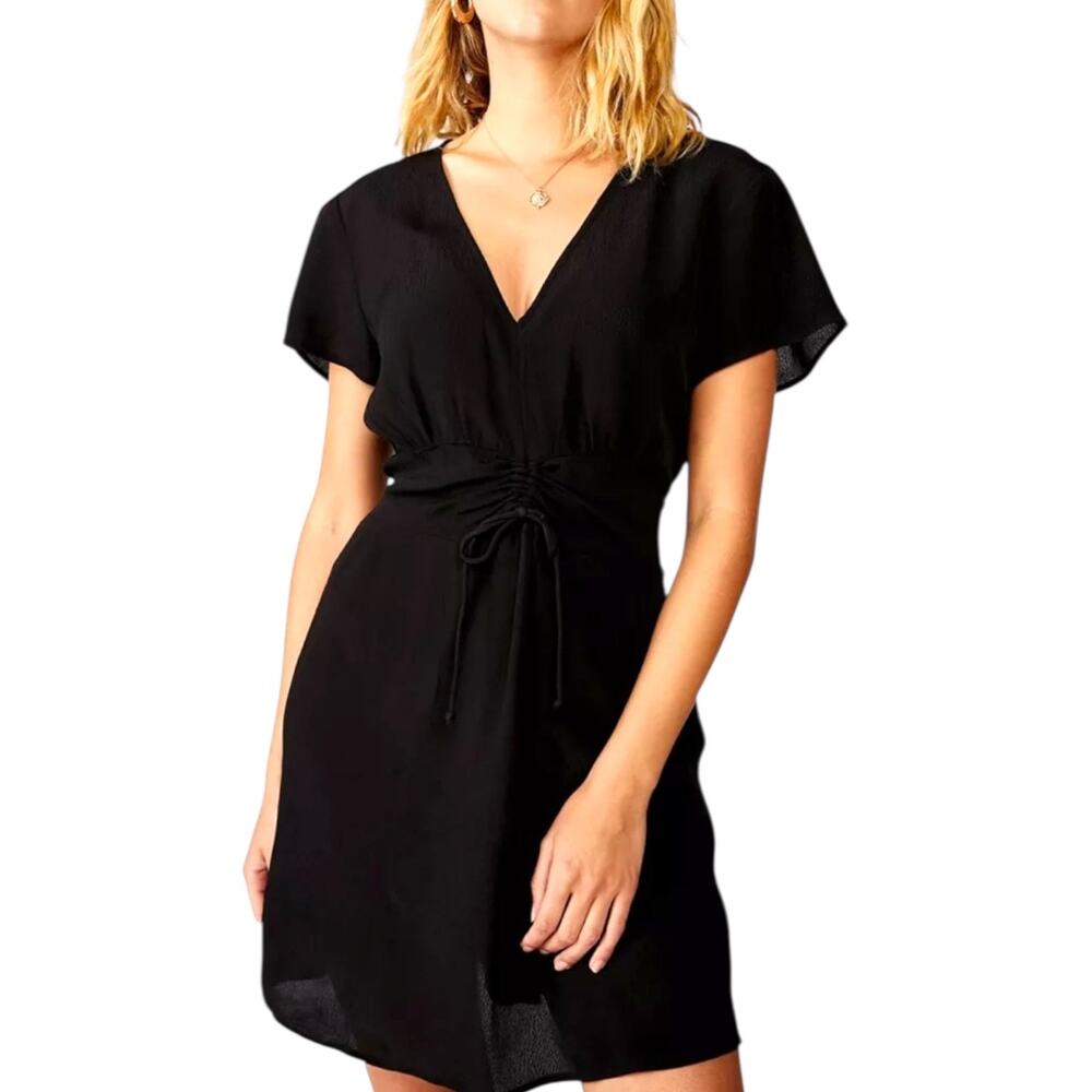 108. Cotton On Woven Marissa Gathered Front Mini Dress Size Medium